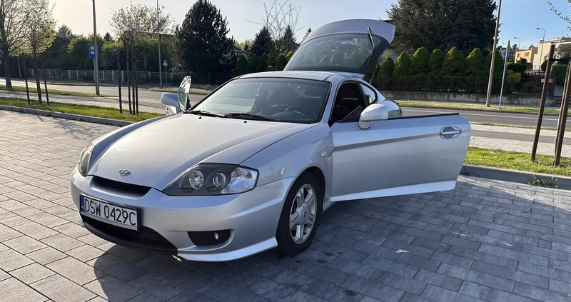 Hyundai Coupe cena 13500 przebieg: 227000, rok produkcji 2003 z Świdnica małe 137